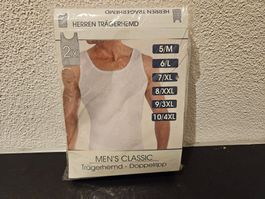 Neu - Trägerhemd weiss 2 Stk. Gr.7/XL (Verp. Beschädigt)