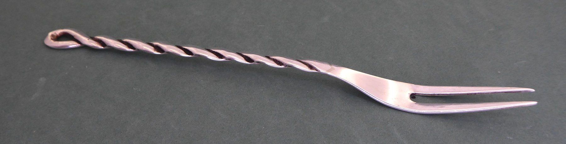 Forchette: Wurstgabel 800er Silber vor 1985 – Usato da Muri AG venduto da silvermouse007