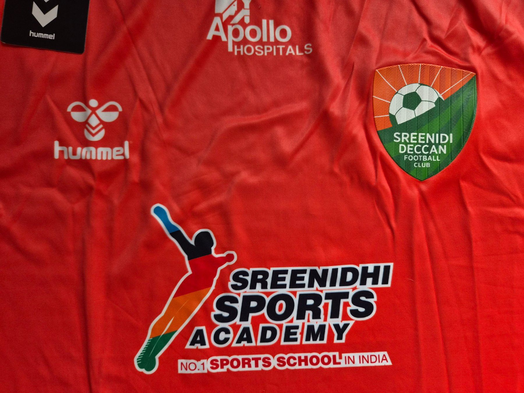 Sreenidi Deccan FC Trikot Hummel NEU M Indien Fussball India (Neuf ...