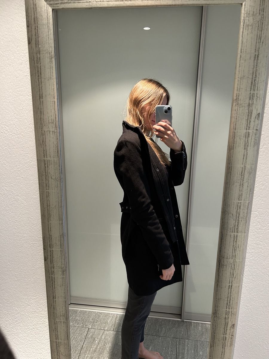 Only Cappotti: schwarzer Wollmantel Only – Nuovo (secondo la descrizione) da Zürich venduto da Shoppingqueen98 2