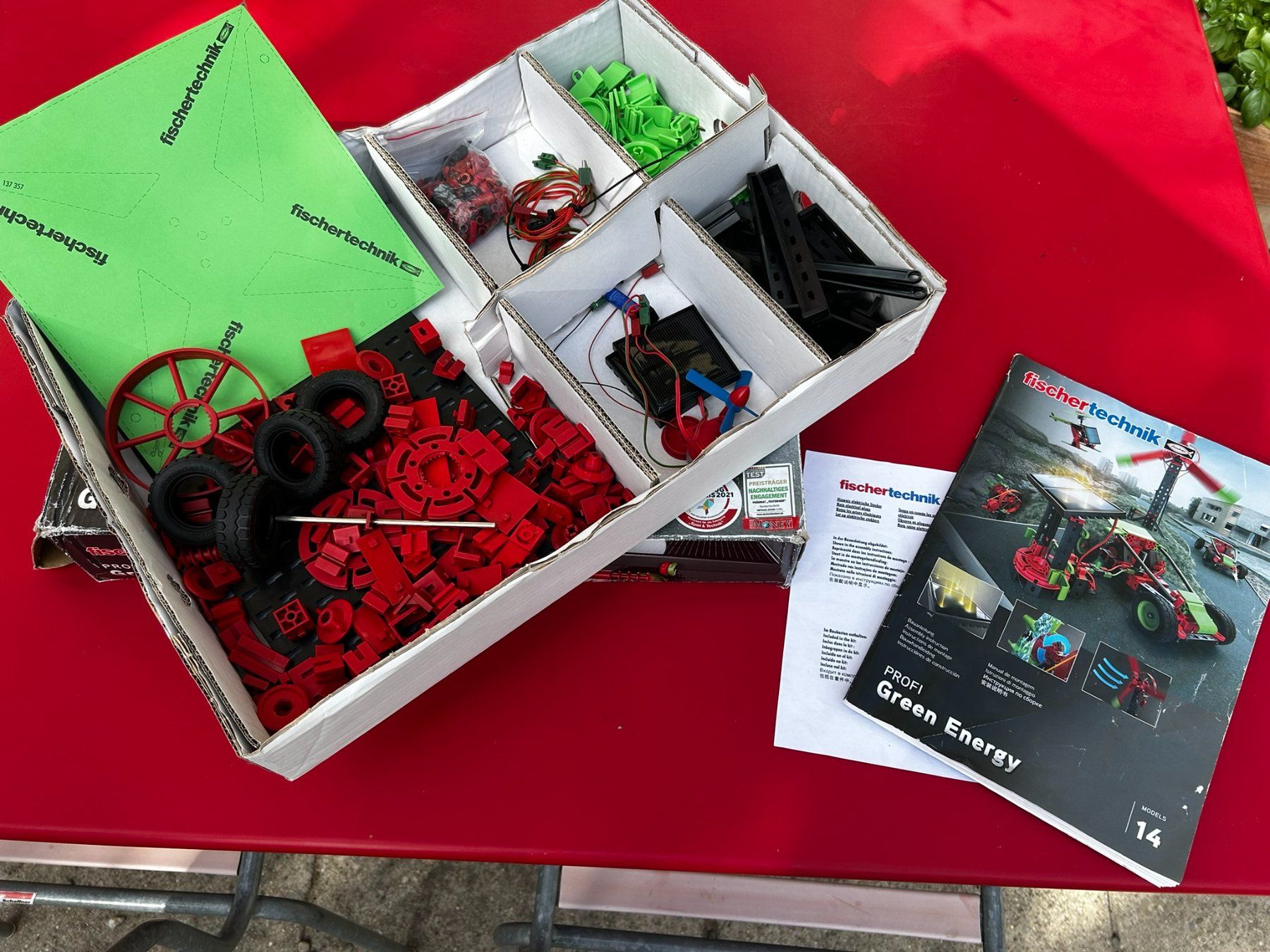 Fischer Kit di costruzioni: fischertechnik PROFI Green Energy Bausatz gebraucht – Usato da Bern venduto da saskia1973 3