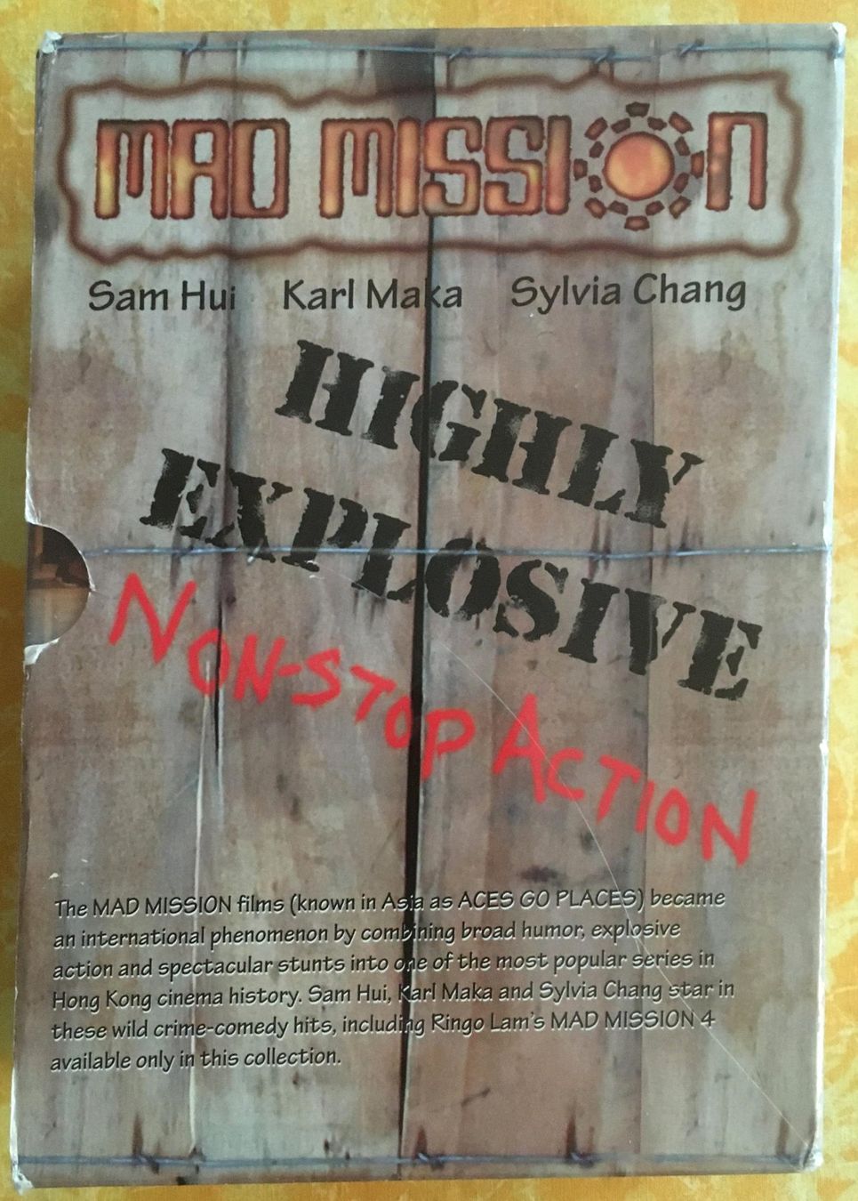 Tutti i DVDs: "Mad Mission" (Set von 4 DVD) – Usato da Zürich venduto da Derrick8 2