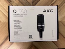 AKG C4000 - Kondenser Mikrofon (inkl. original Verpackung)