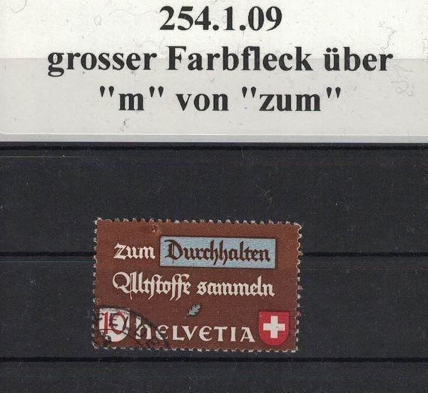 Tutti i francobolli: Altstoffverwertung gestempelt – Nuovo (secondo la descrizione) da Birsfelden venduto da jas54