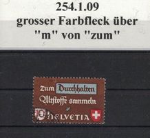 Altstoffverwertung gestempelt