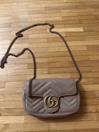 Gucci original kleine Tasche Puder rose 
