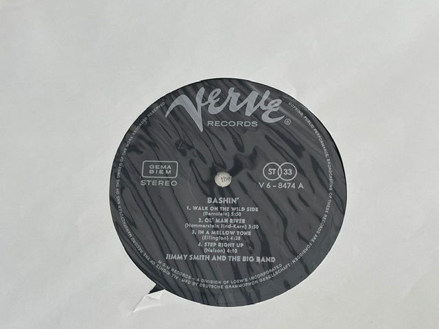 Dischi in vinile: JIMMY SMITH: BASHIN’ - VERVE – Nuovo (secondo la descrizione) da Fahrwangen venduto da Swirl2 2