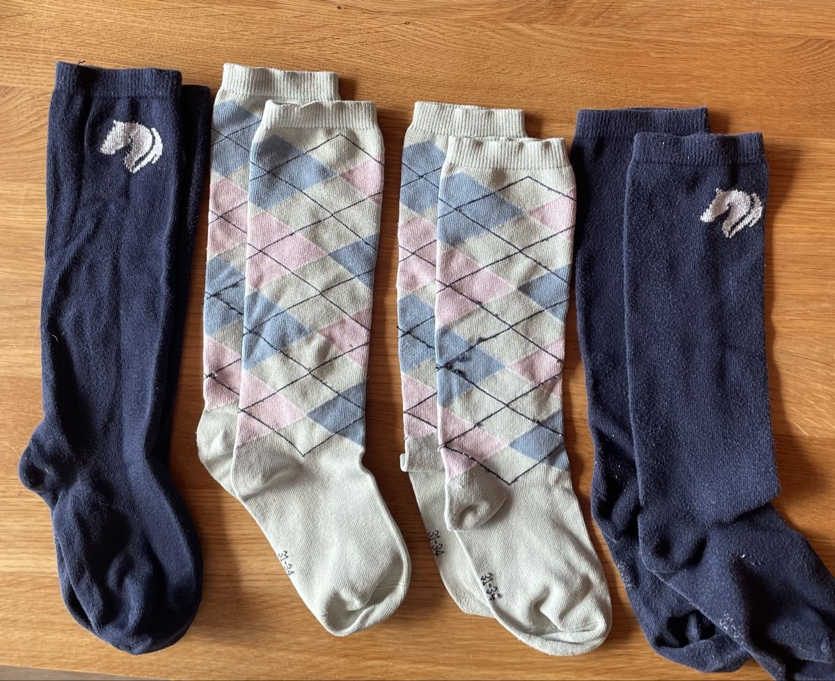 Calze per bambini: Set Reitsocken Gr. 30-34 – Usato da Recherswil venduto da jafa74