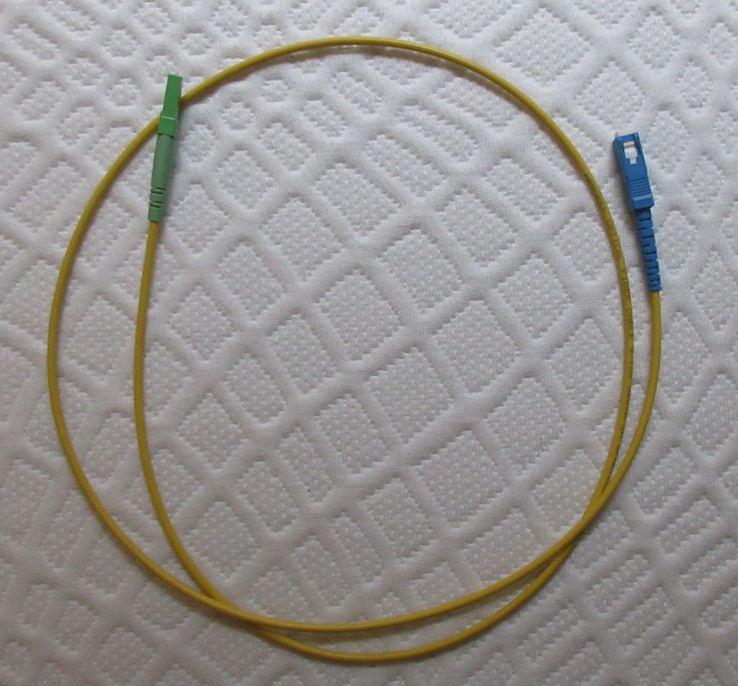 Cavi: Fiber Optic Patch Cable: LC/APC - SC/UPC Simplex, 1 m – Usato da Zürich venduto da Orangelifter 1