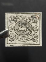 Braunschweig Mi-Nr. 5 gestempelt mehrmals Signiert 450 Fr