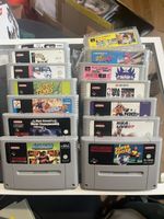SNES and SFamicom games