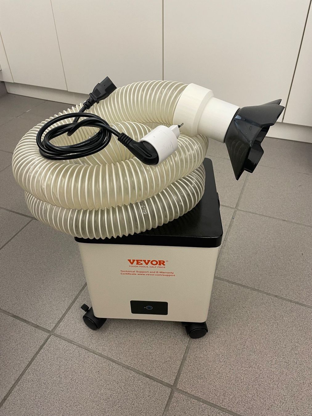 Schweißrauchabsauger, 459 m³/h Lötrauchabsorber mit 280-W-Motor