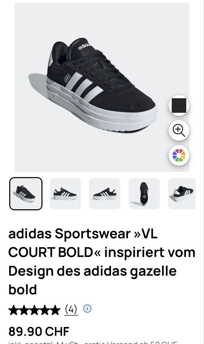 Adidas Chaussures femmes: Adidas Plateausneaker Gr. 37 – D'occasion à Buchs SG par Scheni71 6
