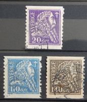 Schweden Kat. 141-143 gest. 1921 Kat. 45 Euro