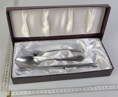 Aufbewahrungsbox für Besteck in Lederoptik (Ohne Besteck!)