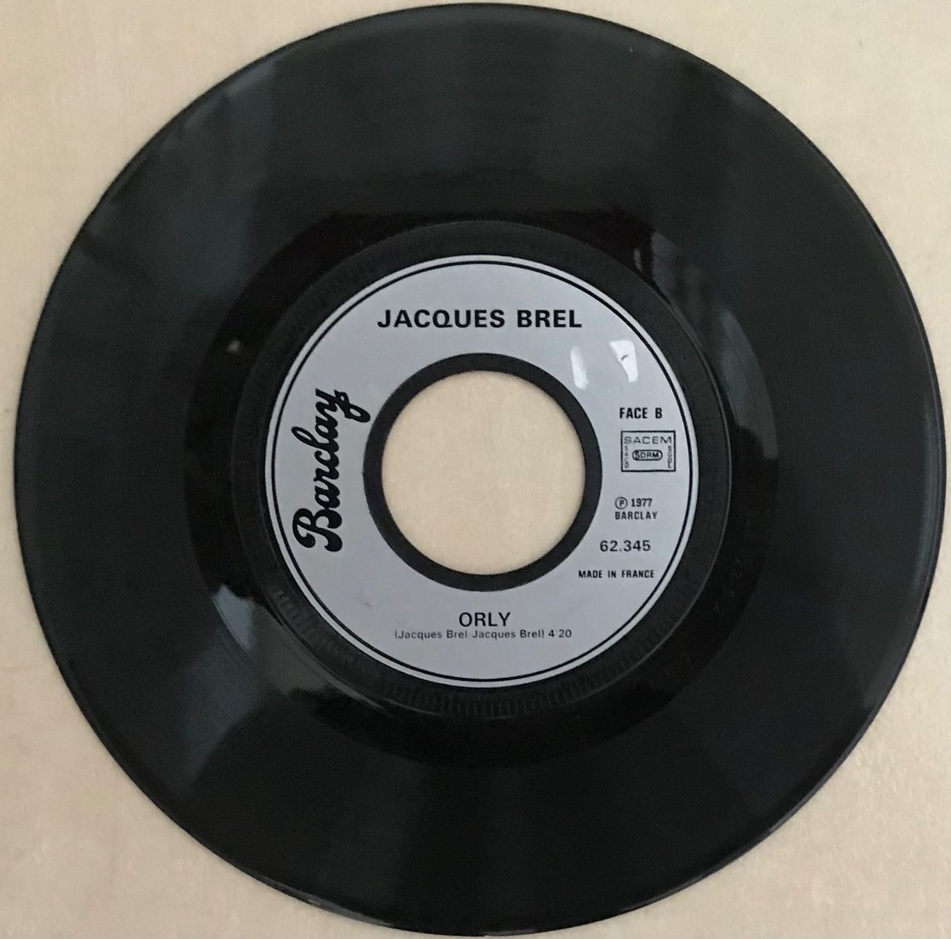 Dischi in vinile: JACQUES BREL - LES REMPARTS DE VARSOVIE – Usato da Bussigny venduto da vinyl-pas-cher 1
