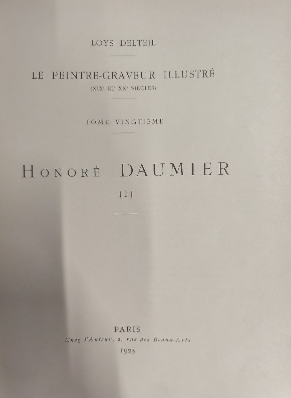 Libri: WERKVERZEICHNISSE - HONORE DAUMIER - – Usato da Goldach venduto da Gaip 1