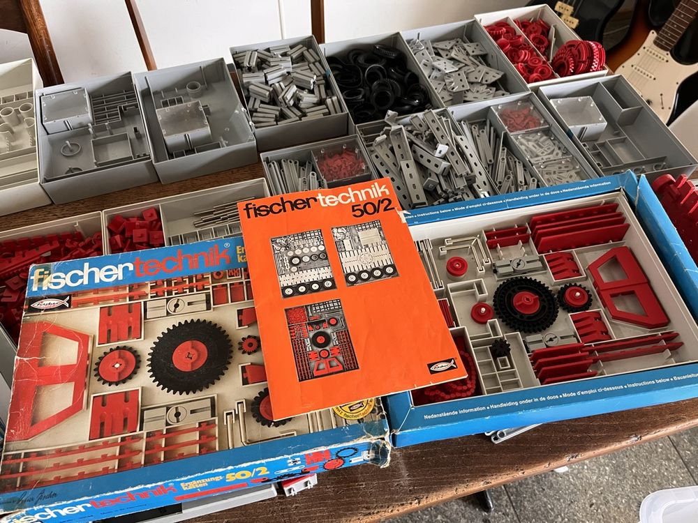 Fischertechnik riesige Box für leidenschaftliche Tüftler (Gebraucht) in ...