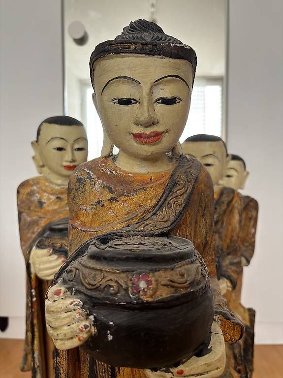 Statuette: Mönch Gruppe – Usato da Buchrain venduto da beni0803 1