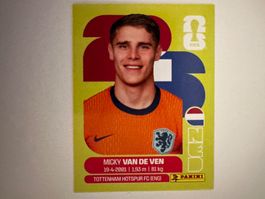 Panini FIFA World Cup 2026 Micky Van de Ven Sticker NED 4