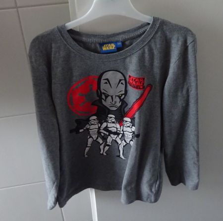 Gr. 140 Langarm-Shirt von Star Wars
