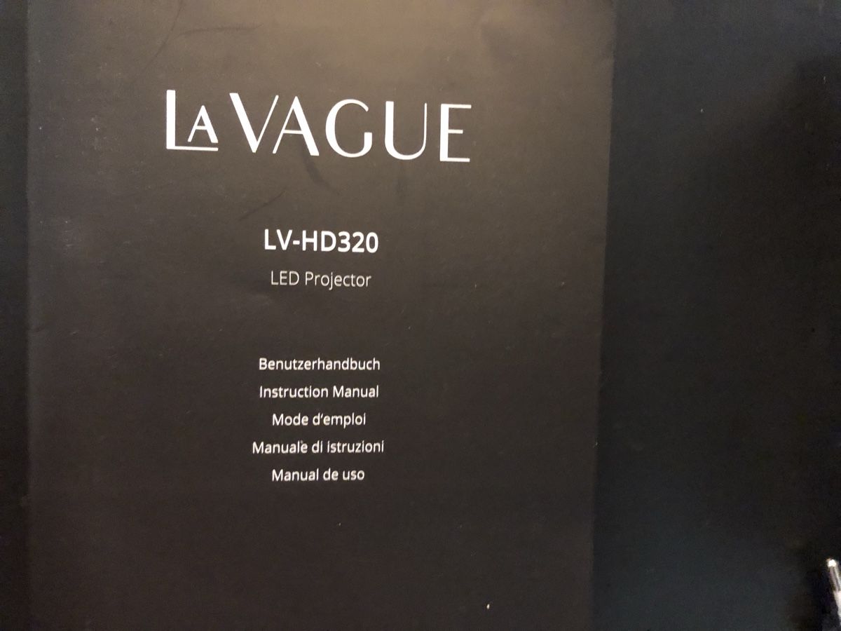 Proiettori: La Vague Projektor HD320 Beamer – Nuovo (secondo la descrizione) da Basel venduto da Kalleskaviar 3