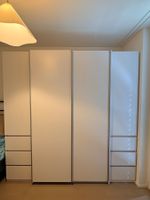 sliding door wardrobe - IKEA PAX with MEHMAN sliding doors