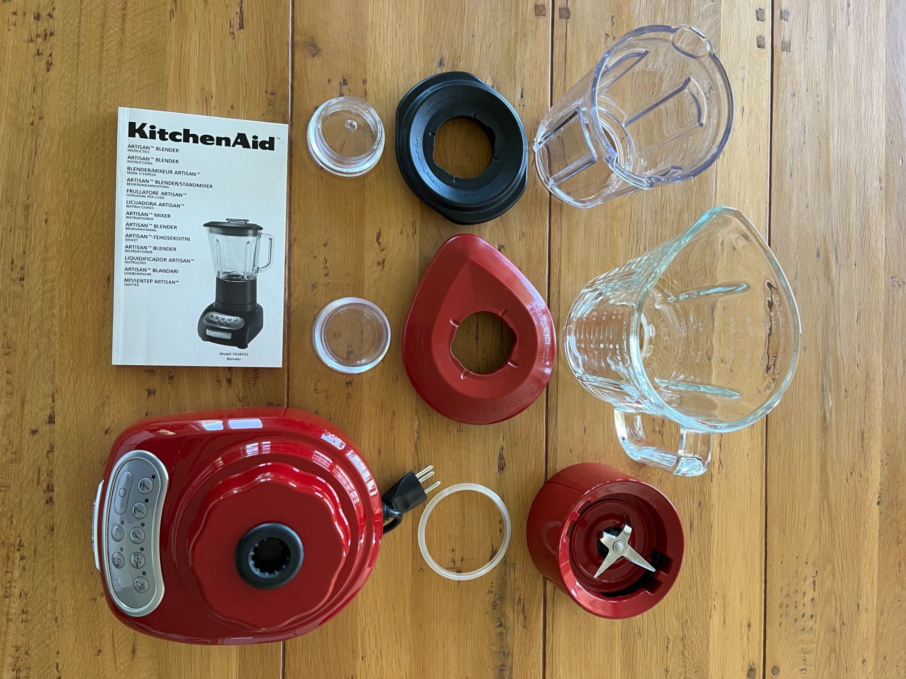 Kitchenaid Elettrodomestici da cucina: KitchenAid Artisan Blender, Rot, 5KSB555 – Usato da Zürich venduto da koila 3