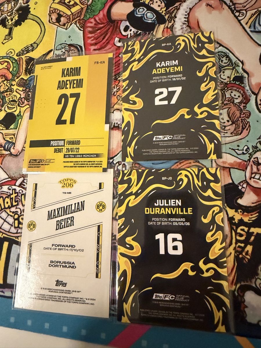 Topps Carte collezionabili: Dortmund holo topps x4 – Usato da S. Antonino venduto da Mc2495 1