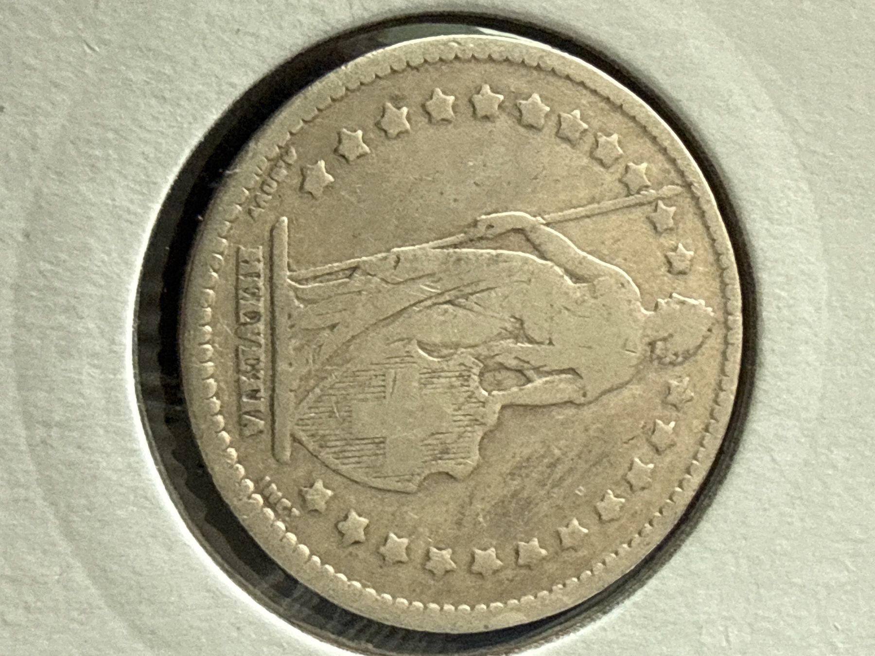 Tutti le monete: Swiss 1 franc 1908 Silver Coin – Usato da Pully venduto da ta571 2