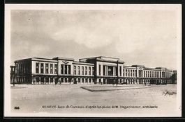 Genève, Gare de Cornavin, d'apres les p