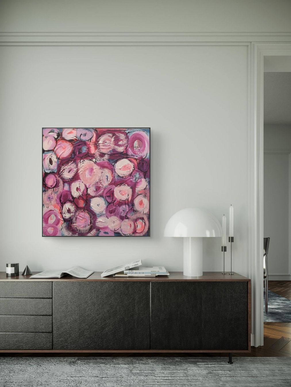 Gemälde: Originales abstraktes Bild 60x60x3cm – Neu (gemäss Beschreibung) aus Urdorf von Contra8 4