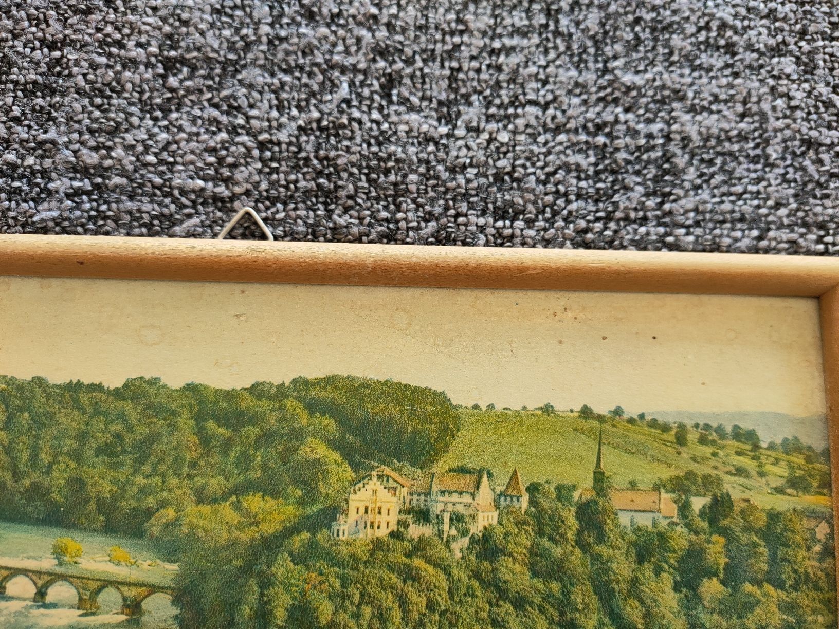 Poster & Bilder: Vintage Rheinfall-Bild im Holzrahmen – Gebraucht aus Gipf-Oberfrick von minini 9