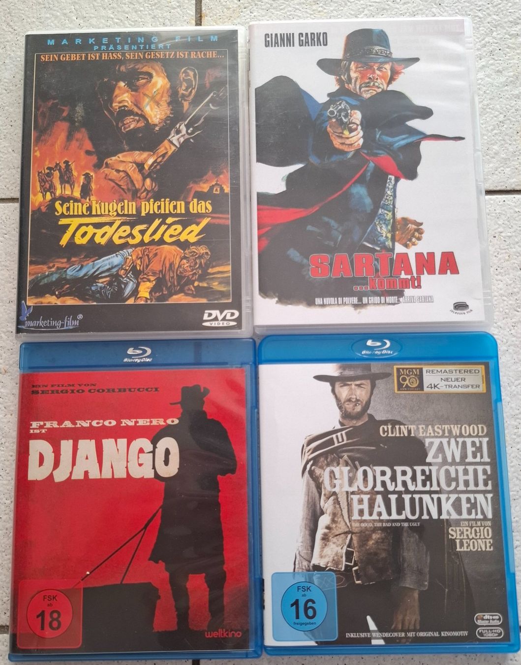 Tutti i DVDs: Italo-Western auf DVD und Blu-Ray – Nuovo (secondo la descrizione) da Riehen venduto da DVD-Palace