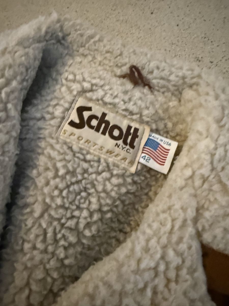 Schott Jacken: Vintage - Schott - Jacke.. Original aus den 80ern .. Gr 42 – Gebraucht aus Wuppenau von jeromy717 1