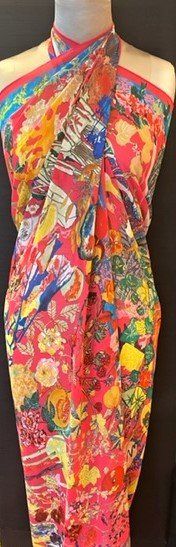 Fabric Frontline Foulard & Sciarpe: Seidenfoulard – Nuovo (secondo la descrizione) da Zürich venduto da Poppy108 2