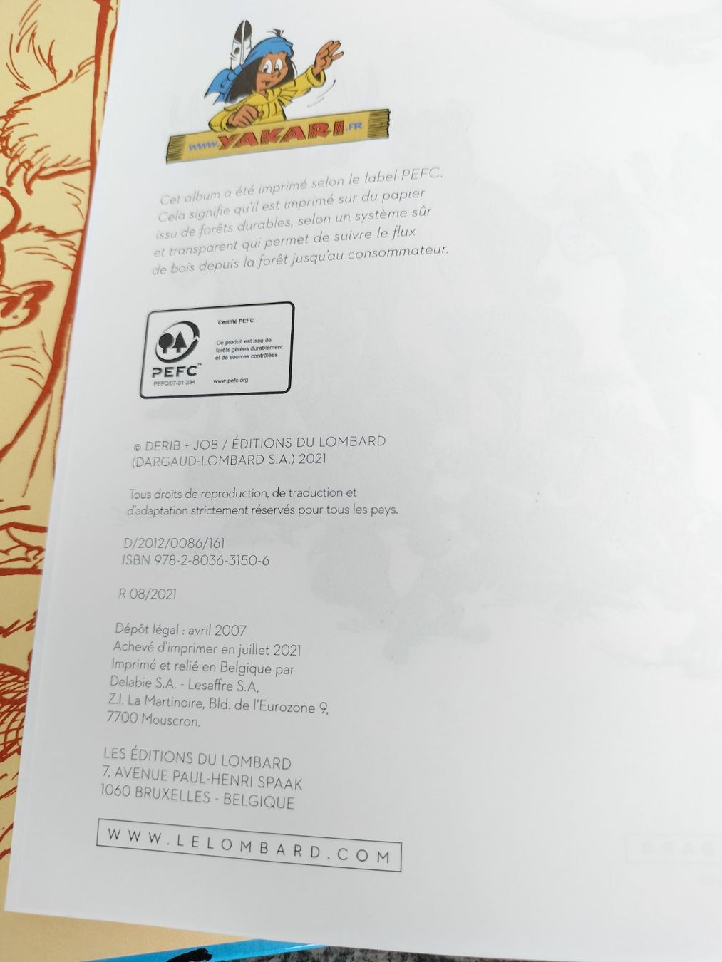 Comics: YAKARI   ET LE COYOTE  tome 12 – Neu (gemäss Beschreibung) aus Cortaillod von rozinna 3