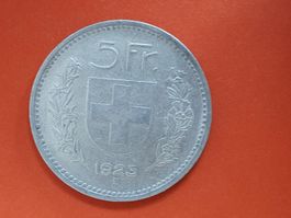 5 Franken 1923  ( Poste A+ )