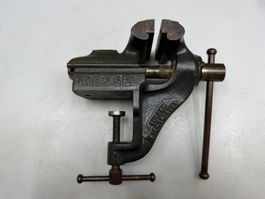 Schraubstock klein Gressel Sulzer Elektroguss TOP!