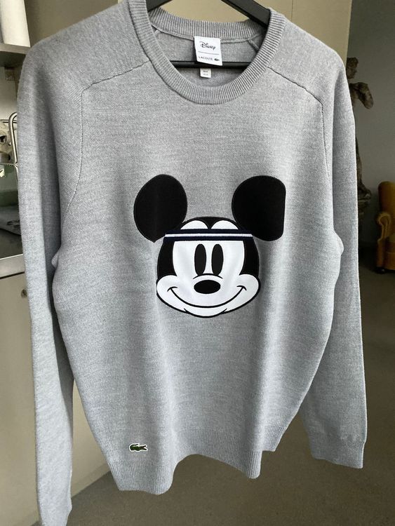 Lacoste mickey mouse pullover on sale hoodie