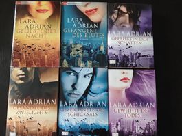 6 Bücher einer Reihe von Lara Adrian 