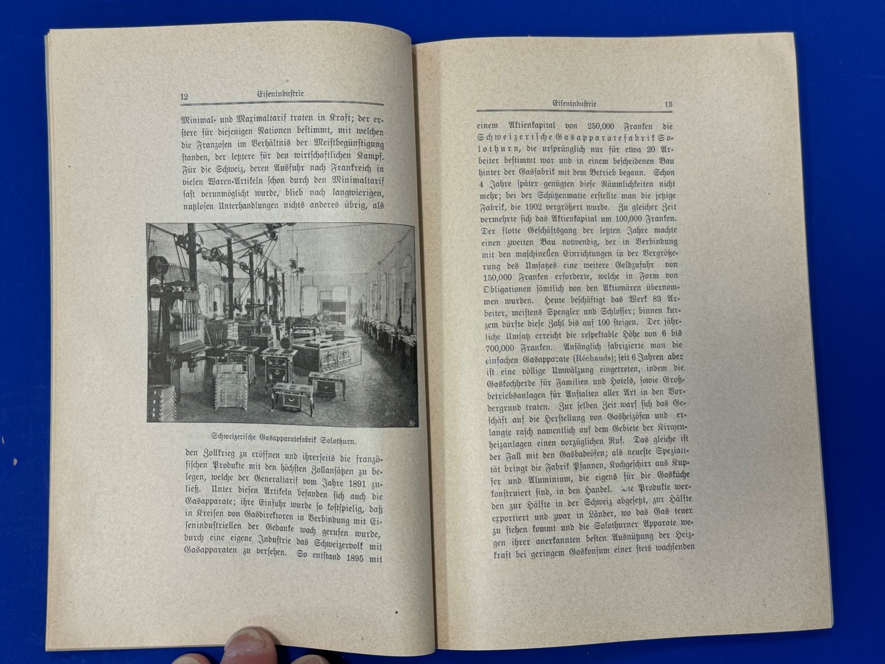 Libri: Die industrielle Entwicklung des Kanton Solothurns. 1907 – Usato da Adliswil venduto da buch_und_kunst 3