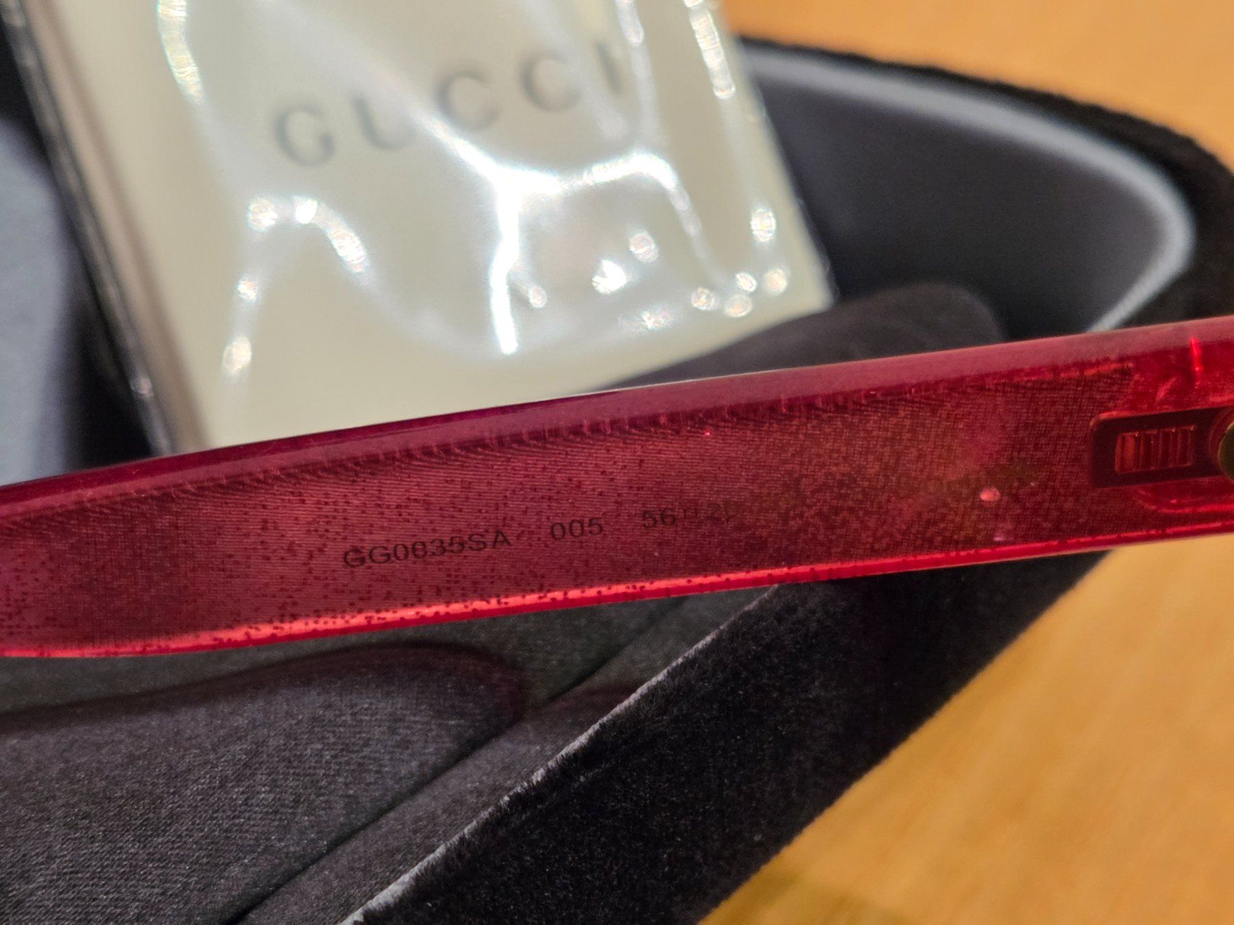 Gucci Occhiali & Lenti: Occhiali Gucci nuovi – Nuovo e nell'imballaggio originale da Coldrerio venduto da amasius_cisco 1