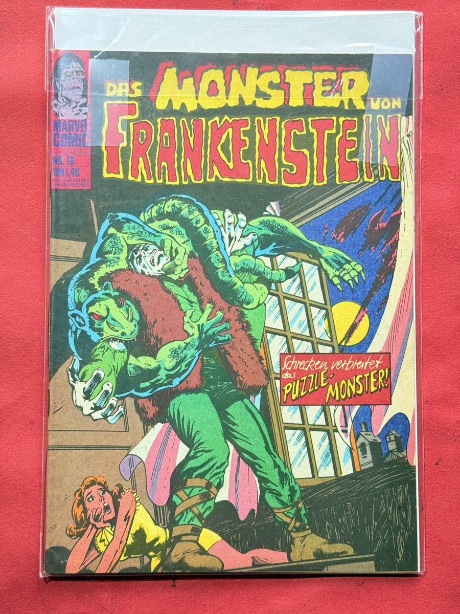 Comics: Das Monster von Frankenstein #16, Marvel Williams Z1-2 – Gebraucht aus Zuerich von SonderArt-Wertgut