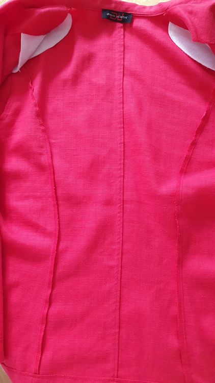 Giacche: Roter Leinen Blazer, Gr.38, wie NEU – Nuovo (secondo la descrizione) da Niederlenz venduto da clea50 5