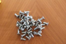 45 Imbuss Senkkopfschrauben M6x20