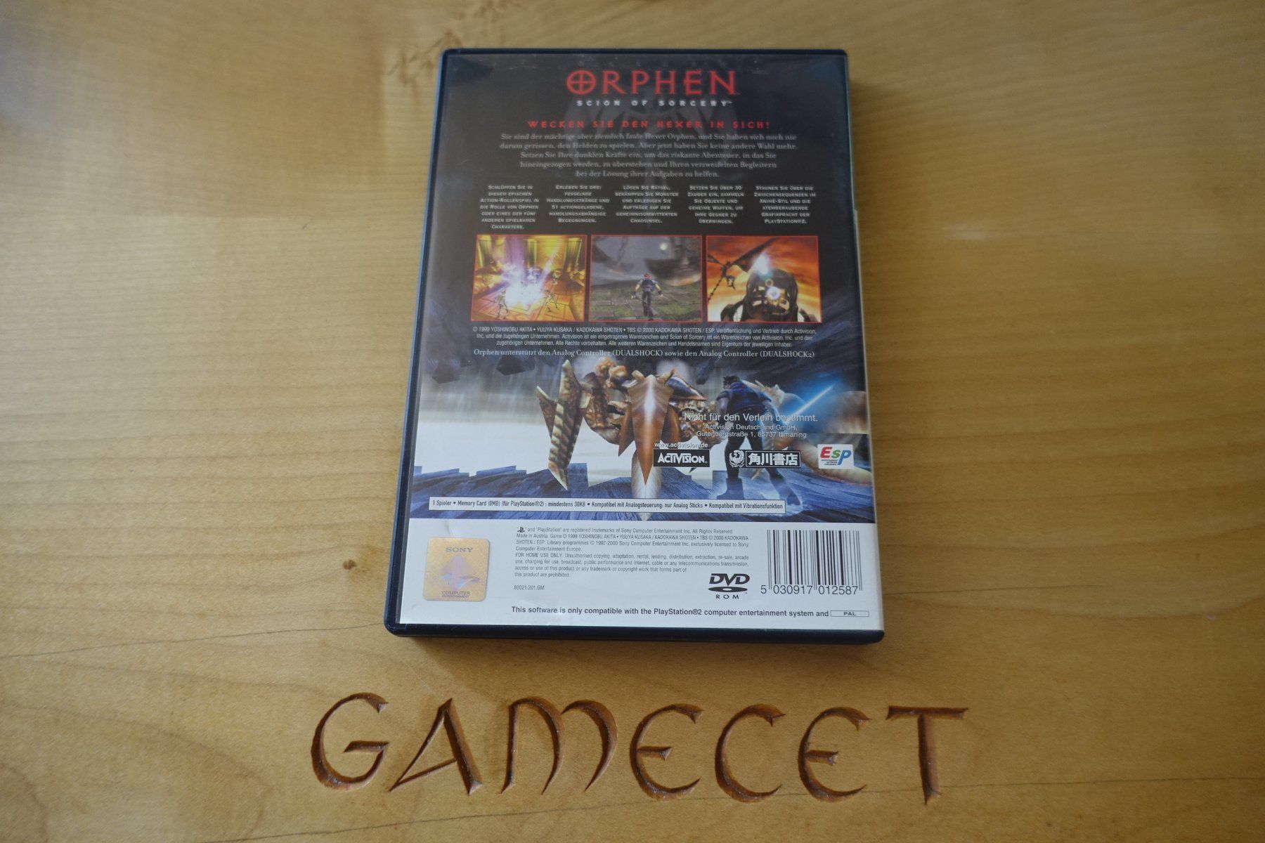 Sony Giochi: Orphen: Scion of Sorcery – Usato da Steinach venduto da Gamecet 2