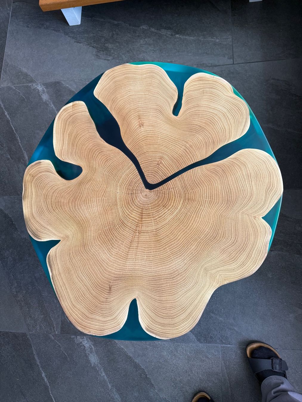 Tavoli: Epoxydharz Couchtisch – Nuovo e nell'imballaggio originale da amriswil venduto da danihgt 3
