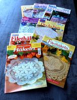 8 Häkelhefte vintage - zum Nacharbeiten
