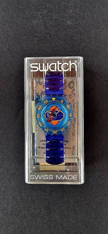 Montres: Swatch Scuba Under Pressure Sdn115 – D'occasion à Bassersdorf par Zwoebschi 2